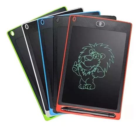 Pizarra Multicolor Magica Tablet Lcd Para Escritura Y Dibujo MercadoLibre