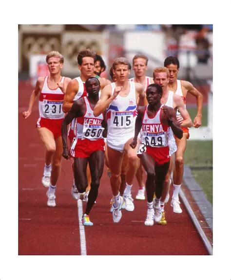 Fine Art Print Of 1988 Seoul Olympics Mens 1500m