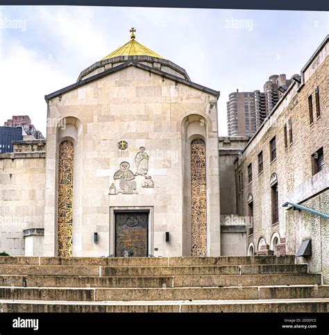 St. Vartan Armenian Cathedral, New York City, New York, USA Stock Photo ...