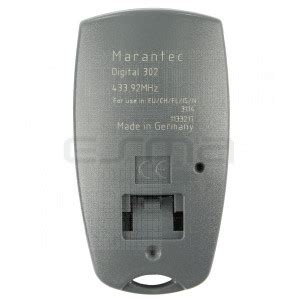 MARANTEC Digital 302 433 Remote Control