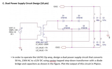 Dual Power Supply Circuit Diagram With Explanation Wiring Draw And Schematic