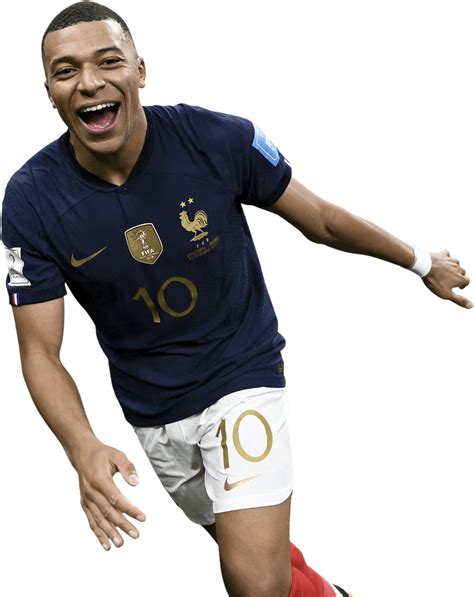 Kylian Mbappe Football Render Footyrenders Themeloader