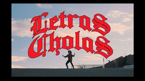 LETRAS CHOLAS (Video Oficial) || Luis RL - YouTube