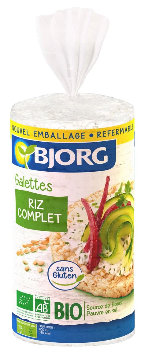 Grossiste Galettes De Riz Complet Bio 130g BJORG