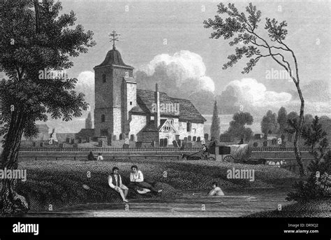 OLD ST PANCRAS CHURCH Stock Photo - Alamy