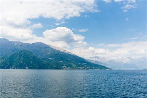 Landscape of Lake Como stock image. Image of italy, landscape - 76190383