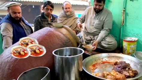 Shiekh Siri Paye Peshawari Nashta Head Legs Fry Peshawar Street