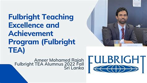 Fulbright Teaching Excellence And Achievement Program Fulbright Tea