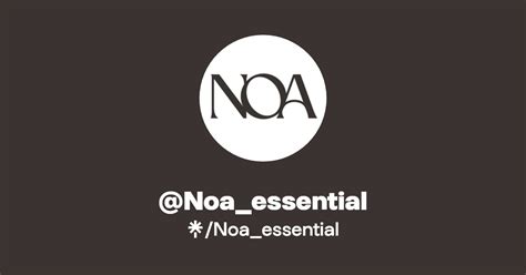 Noaessential Linktree