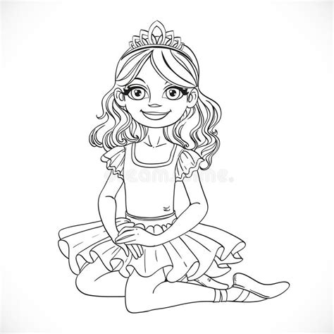 Beautiful Girl Sit Floor Stock Illustrations 373 Beautiful Girl Sit