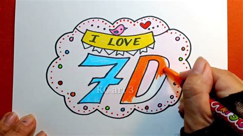Vẽ Logo Tên Lớp 7d Logo DẠng ChỮ Mt7 Ctst Draw Letter Logos