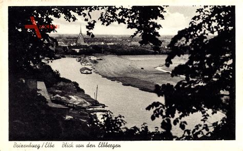 Boizenburg An Der Elbe Blick Von Den Ellbergen Auf Den Ort Xl