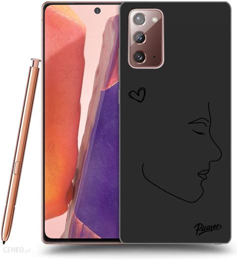 Picasee Silikonowe Czarne Etui Na Samsung Galaxy Note Couple Boy