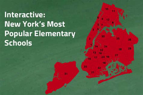 MAP: These Are the Most Popular Elementary Schools in New York City ...