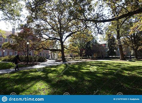 University Of North Carolina`s Quad Stock Image Image Of North