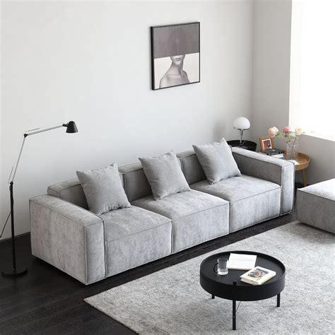 Latitude Run Modular Sectional Living Room L Shape Sofa Set With