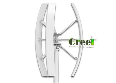 W Vertical Axis Wind Turbine Rooftop Low Start Torque Low Wind Speed