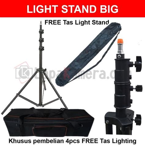 jual light stand big  tripod lampu besar shopee indonesia