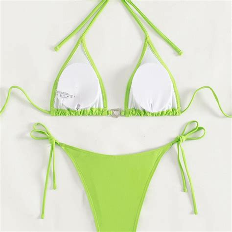 Full Cover Bikinis Sexy Women Swimsuits Swimwear Girls Solid Bikini Set Bathing Suit