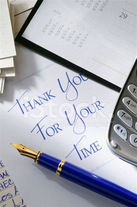 Thank You For Your Time Stock Photo | Royalty-Free | FreeImages