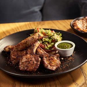 Spicy Paprika Lamb Chops Meal Plan