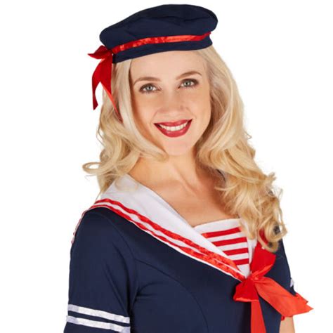 Frauenkostüm Marine Matrose Kapitän sexy Matrosin Damen Kostüm Karneval