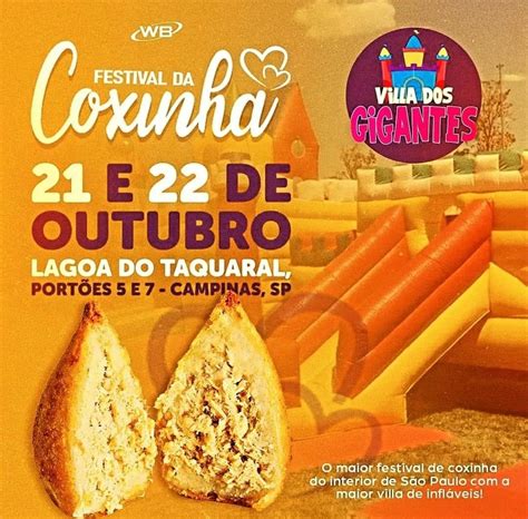 Campinas Br Festival Da Coxinha Atra O Neste Fim De Semana