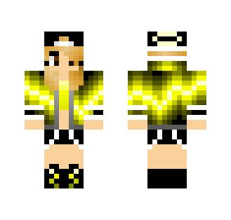 Download Yellow Gamer Girl Minecraft Skin for Free. SuperMinecraftSkins