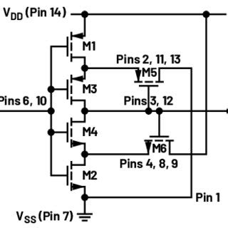 CMOS inverter breadboard connections. | Download Scientific Diagram