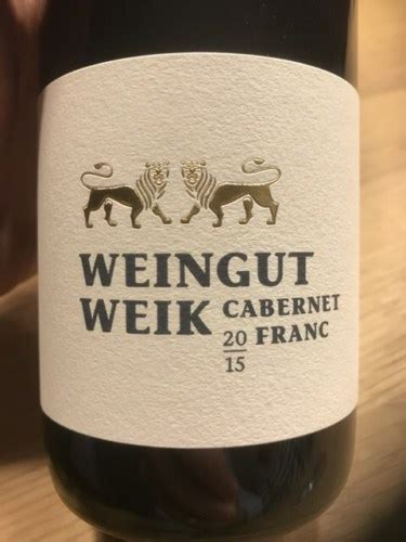 Weingut Weik Cabernet Franc Vivino US