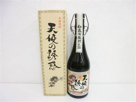 【未使用】酒祭 焼酎祭 1円スタート 天使の誘惑 720ml 40度 未開栓 箱付 本格焼酎 秘蔵酒 薩摩芋 西酒造の落札情報詳細