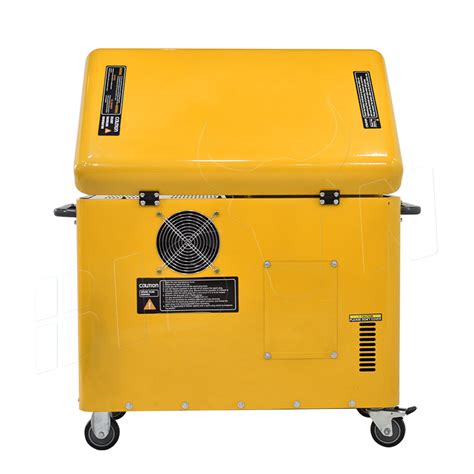 Bison China Super Silent 65db Diesel Generator 220v 6kw 6500 Canopy