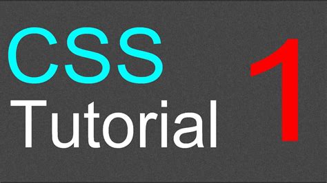 Css Tutorial For Beginners