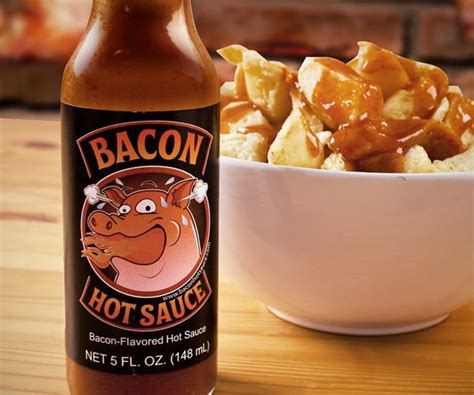 Bacon Hot Sauce Bacon Hot Sauce Flavored Bacon