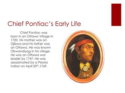 PPT - Chief Pontiac PowerPoint Presentation, free download - ID:2461584