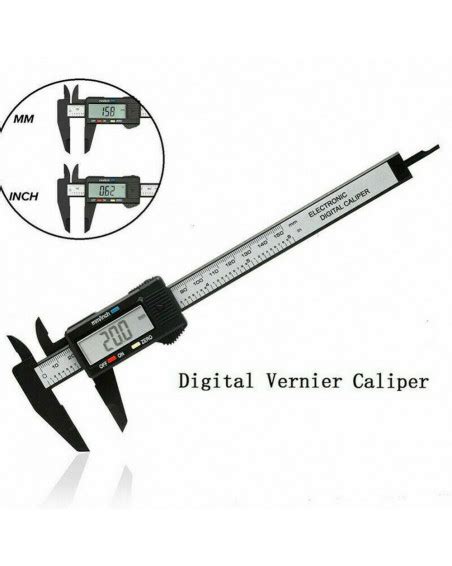 Calibrador a vernier digital Regla electrónica LCD Nuevo calibre