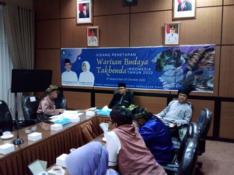 Sidang Penetapan Warisan Budaya Takbenda Wbtb Indonesia Tahun 2022