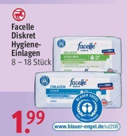 Facelle Diskret Hygiene Einlagen St Ck Angebot Bei Rossmann