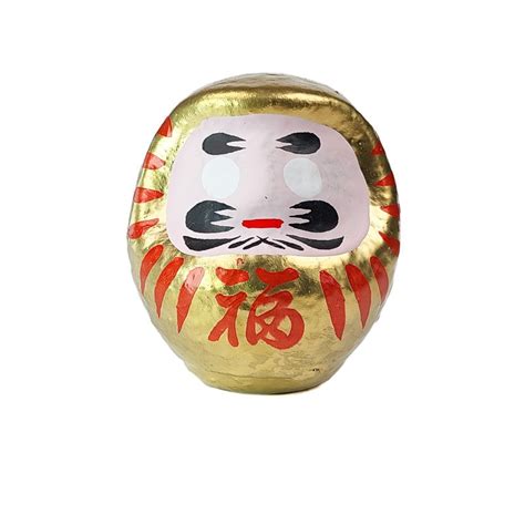 Gold Daruma Doll Japan Avenue