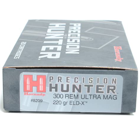 Hornady Rem Ultra Magnum Grain Eld X Extremly Low Drag