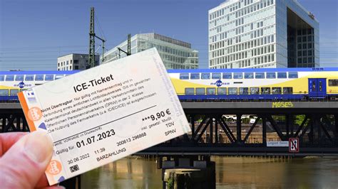 Ice Tickets F R Unter Euro Angebot Auf Strecke Bremen Hamburg