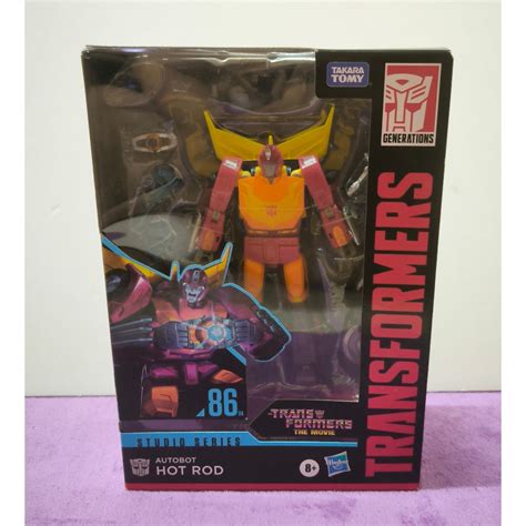 Hasbro Transformers SS Studio Series Voyager Hot ROD Shopee Philippines