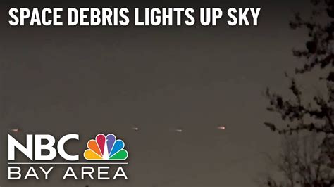 Mysterious Streaks Of Light Seen In The Sky Over Northern California