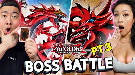 SLIFER Vs URIA In This EPIC BOSS BATTLE GODS Vs SACRED BEASTS In Yu Gi