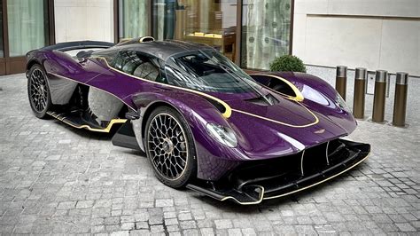 1 Of 1 4m Aston Martin Valkyrie Anemos With Real Gold Driving In