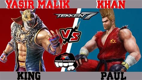 Tekken Khan Paul Vs Yasir Malik King Youtube