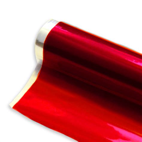 Rolls 40 X 100 Red Transparent Color Cellodepot