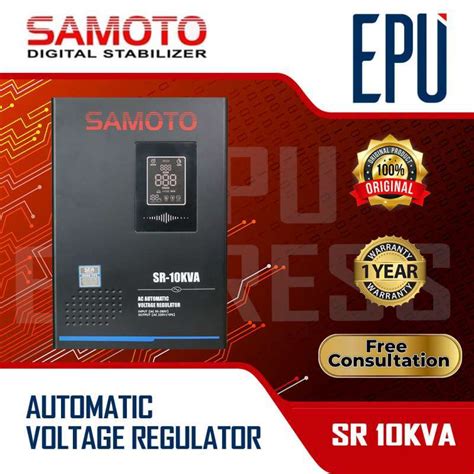 Jual Avr Stabilizer Samoto Kva Stabiliser Va Stavol Listrik Smt