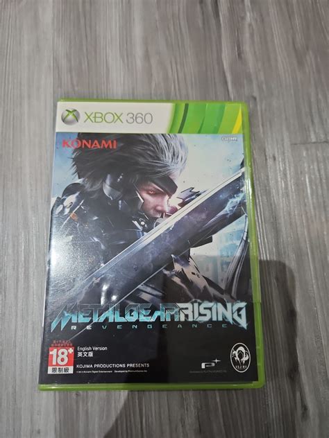 Metal Gear Rising Revengeance Xbox 360 Video Gaming Video Games Xbox