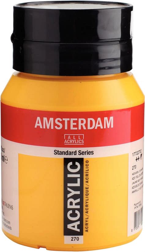 Talens Farba Akrylowa Amsterdam Azo Yellow Deep 500ml 13360715132